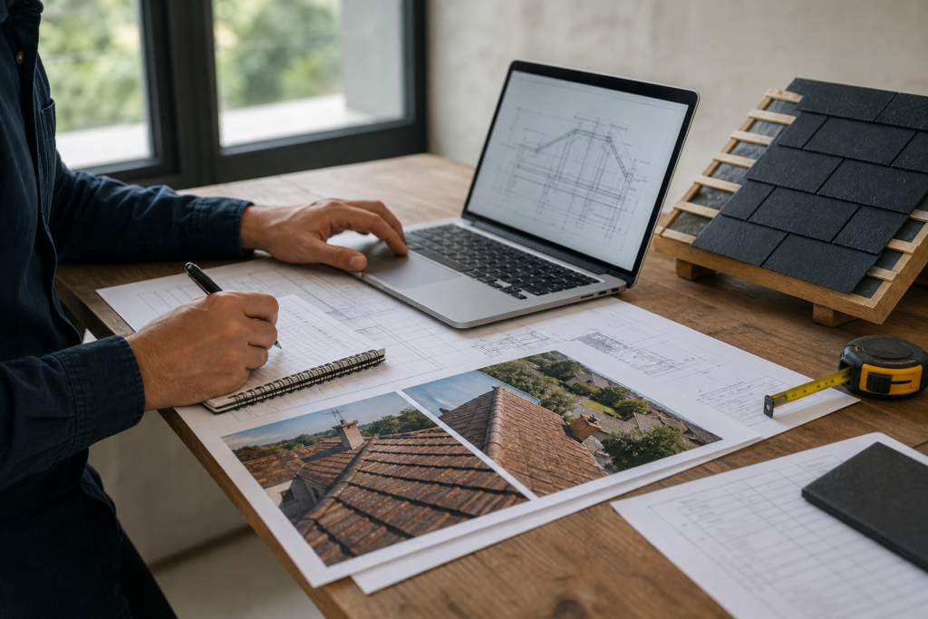Illustration : Comment préparer un devis de rénovation de toiture avant la visite ?