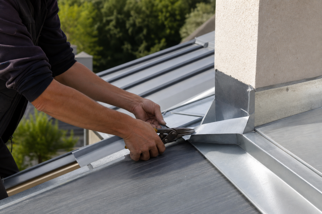 Illustration : Zingueur à Sin-le-Noble pour vos travaux de zinguerie sur mesure